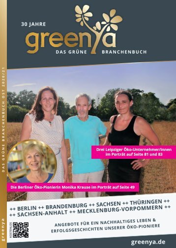greenya | Das grüne Branchenbuch 2020/2021 Berlin und östliche Bundesländer