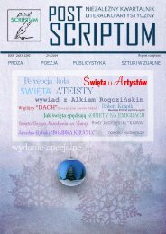 POST SCRIPTUM - Wydanie świąteczne - Grudzień 2019