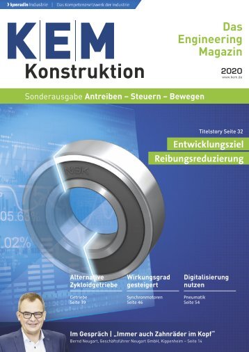 KEM Konstruktion Antreiben Steuern Bewegen 2020