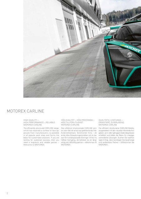 CARLINE Brochure EN SE DE