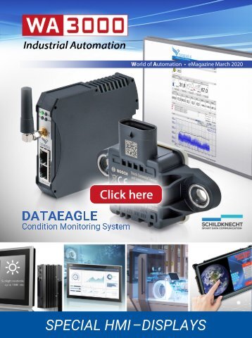 WA3000 Industrial Automation March 2020 - International Edition