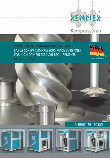 RENNER GmbH Kompressoren - RENNER-Kompressoren