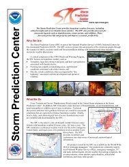 Storm Prediction Center -  NOAA Weather Partners