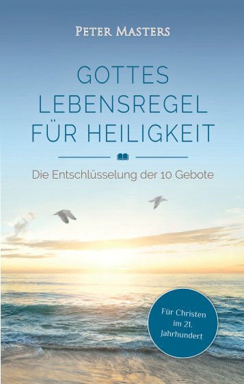 Gottes Lebensregel für Heiligkeit