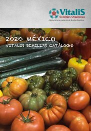 2020 México Vitalis Semillas Catálogo