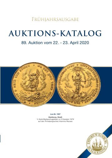 89. Auktion - Münzen & Medaillen - Emporium Hamburg