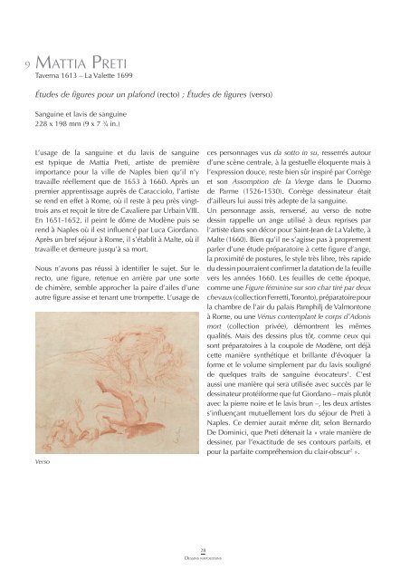 VII - Neapolitan Drawings 1550-1800 - Marty deCambiaire