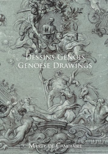 XIV - Genoese Drawings - Marty de Cambiaire