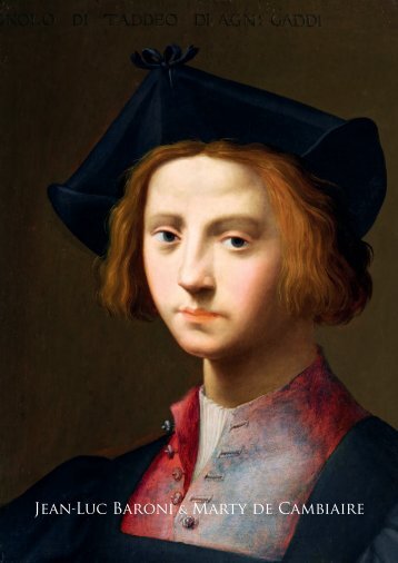 XVII - Master Paintings - Jean Luc Baroni and Marty de Cambiaire