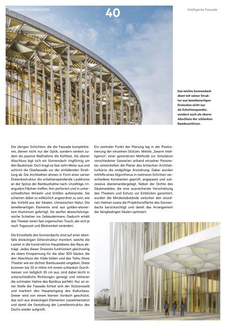 architektur Fachmagazin Ausgabe 2 2020