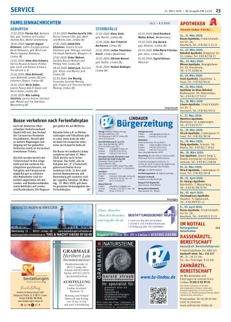 21.03.2020 Lindauer Bürgerzeitung 