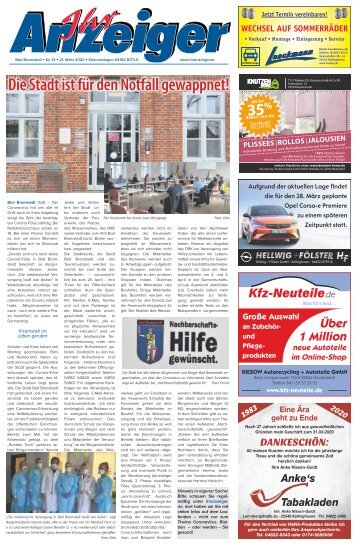 Ihr Anzeiger Bad Bramstedt 12 2020