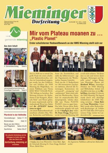 Mieminger Dorfzeitung 02 2020