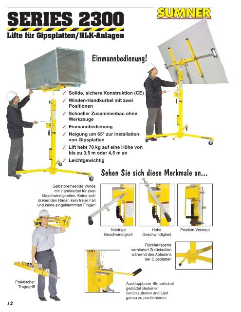 FAB-MATE™ Die Hebevorrichtung für alle Bedürfnisse von ...