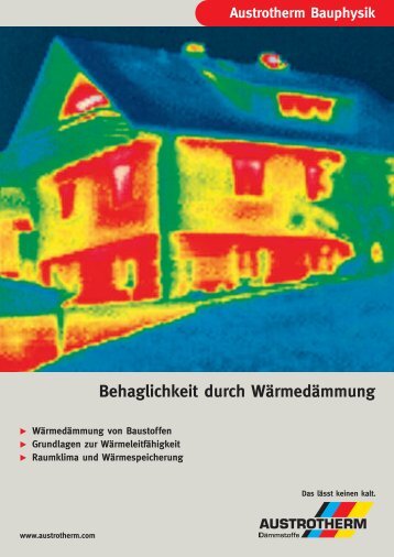 Wärmedämmung von Baustoffen - Austrotherm Dämmstoffe