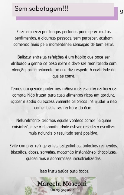 E-Book - Dicas Práticas para a Quarentena