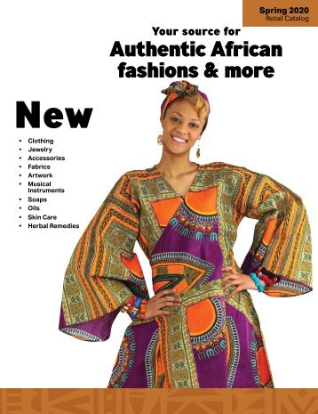 2020 Shades of Africa Catalog