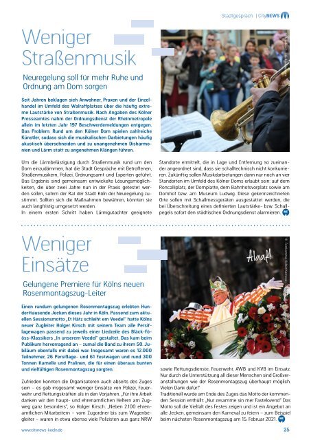 CityNEWS Ausgabe 01 / 2020