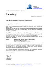 Einladung Herzogenrath 2012 - Kreishandwerkerschaft Aachen