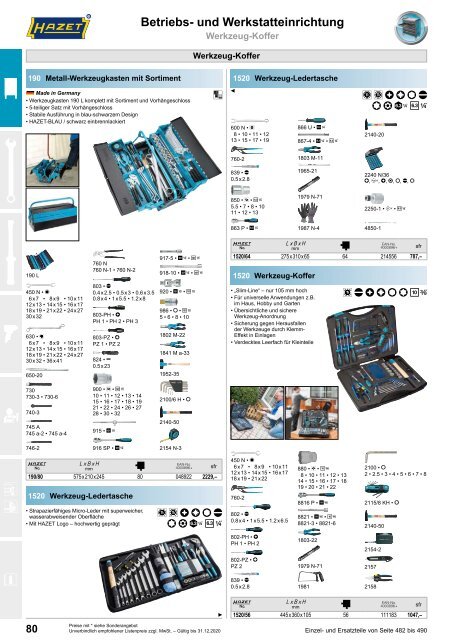 HAZET-Werkzeughandbuch-2020_DE