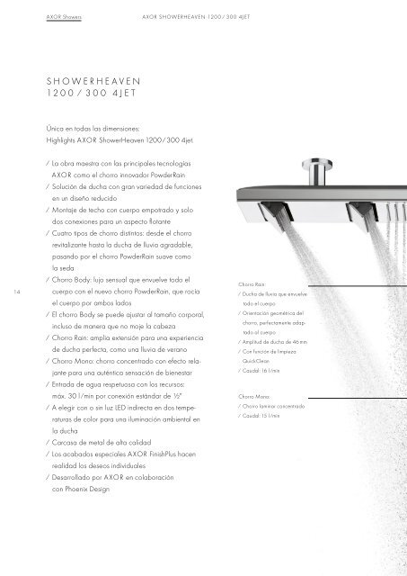 Axor - Catálogo - 2020 - Ducha