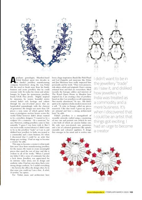 Indian Jeweller (IJ) Feb - March Issue