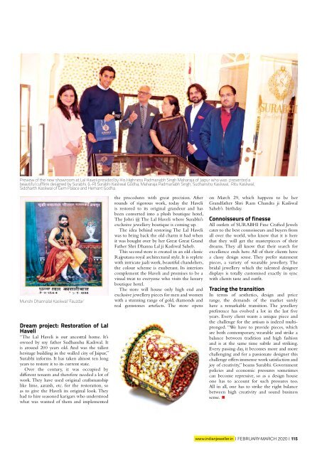 Indian Jeweller (IJ) Feb - March Issue