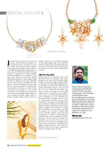 Indian Jeweller (IJ) Feb - March Issue