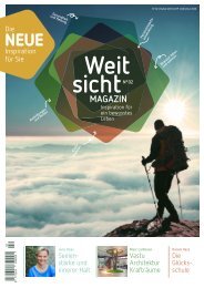 Weitsicht-Magazin Ausgabe No. 2 / Herbst 2019