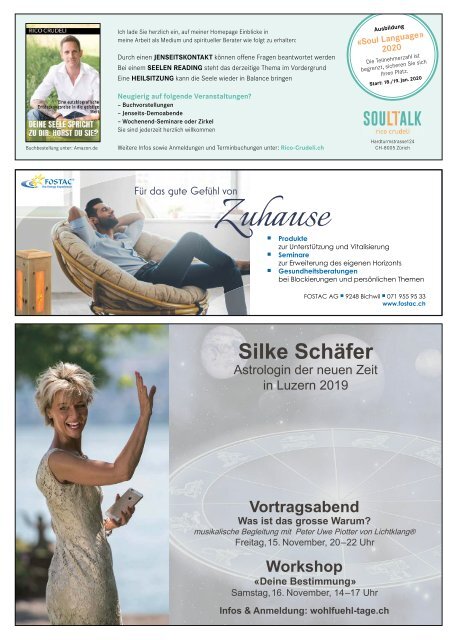 Weitsicht-Magazin Ausgabe No. 2 / Herbst 2019