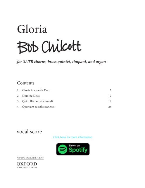 Chilcott Gloria