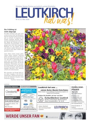 Leutkirch hat was 25.03.2020