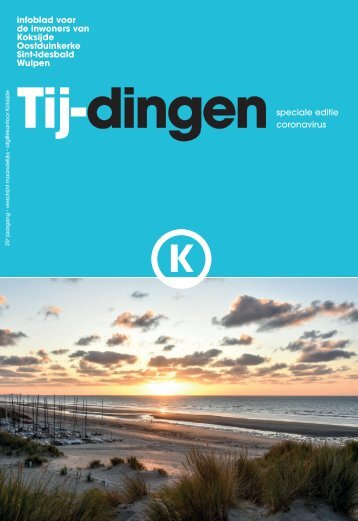 Infoblad Tij-dingen, 25.03.2020 - speciale editie coronavirus