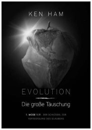 Ken Ham: Evolution - die große Täuschung