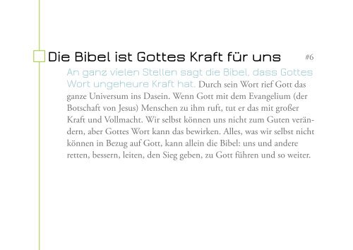 7 Gründe, täglich die Bibel zu lesen