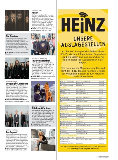 04_2020 HEINZ Magazin Dortmund