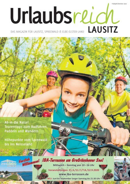 Urlaubsreich Lausitz  Frühjahr/Sommer 2020