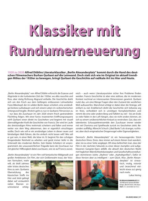 04_2020 HEINZ Magazin Wuppertal, Solingen, Remscheid