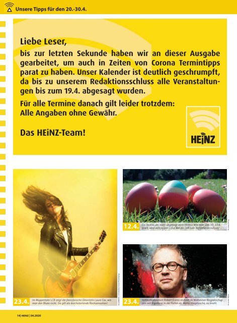 04_2020 HEINZ Magazin Essen