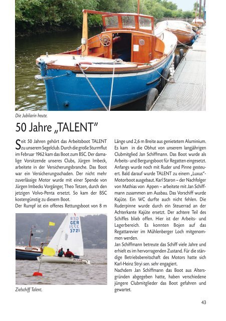 Ausgabe 01/2012 (März/April) - Blankeneser Segel-Club eV