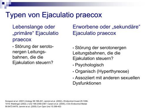 Sexuelle Gesundheit & Ejaculatio praecox - Kinderwunsch Praxis ...