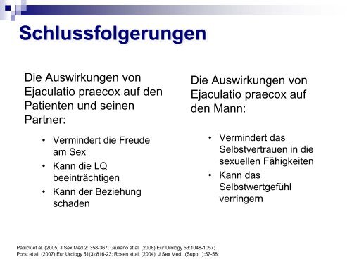 Sexuelle Gesundheit & Ejaculatio praecox - Kinderwunsch Praxis ...