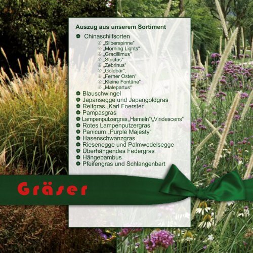 Gärtnerei Pfandl - Bad Ischl Gartenbroschüre 2020