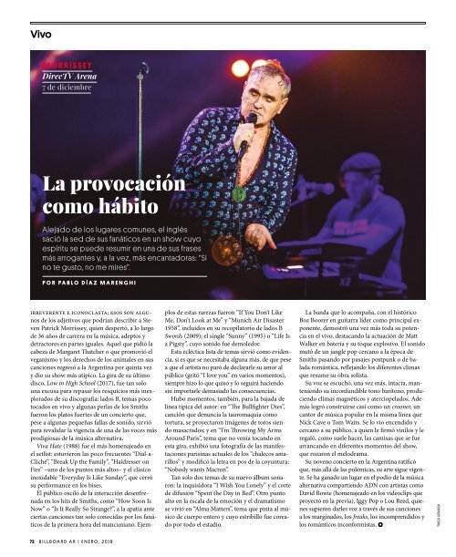 Billboard Argentina Enero 2019