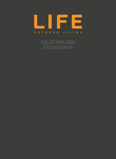 LIFE Gartenmöbel Kollektion 2020