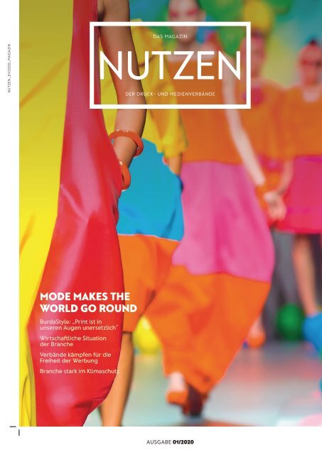 NUTZEN 01/2020: Mode makes the world go round