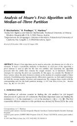 Analysis of Hoare's FIND Algorithm with Median-of-Three Partition