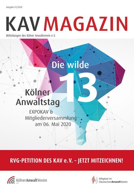 KAV MAGAZIN | Ausgabe 01/2020