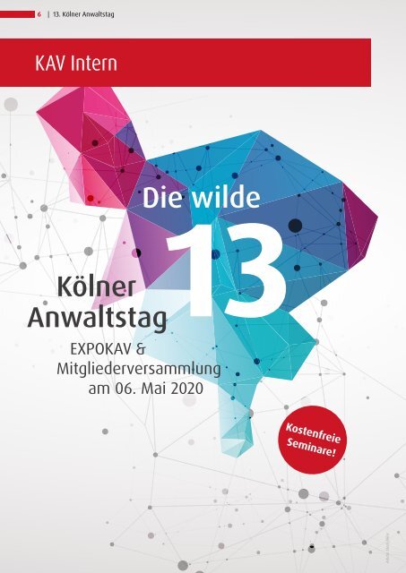 KAV MAGAZIN  | Ausgabe 01/2020