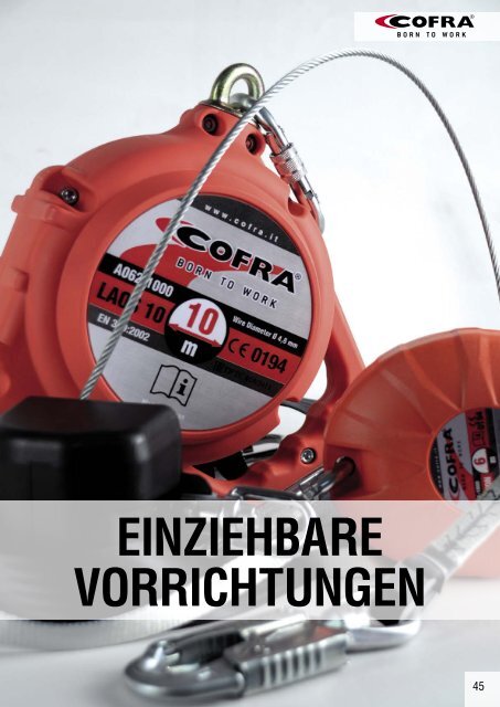 K3S COFRA FALL PROTECTION 2020
